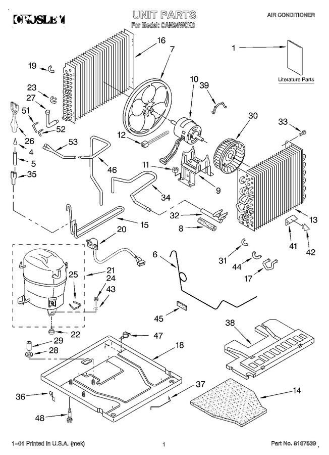 Diagram for CAH24WCK0