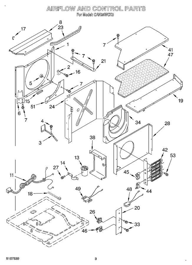 Diagram for CAH24WCK0