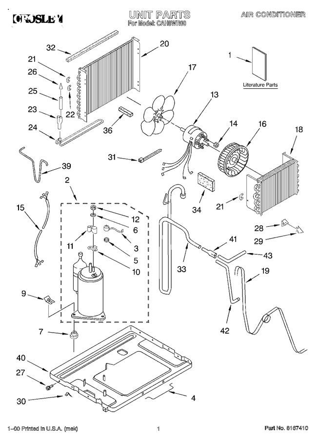 Diagram for CAH8WR00