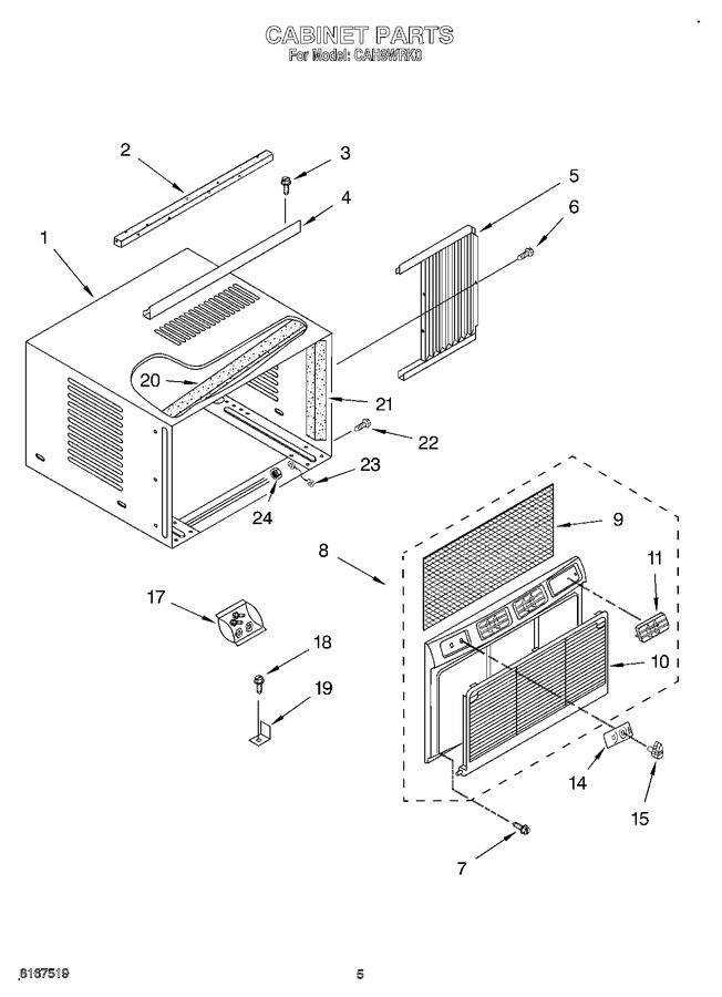 Diagram for CAH8WRK0