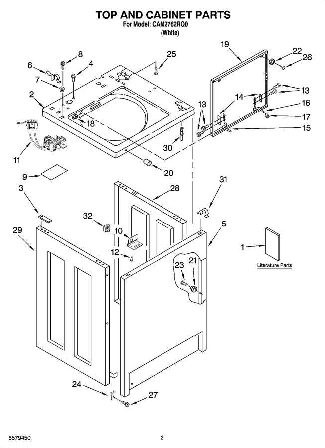 Diagram for CAM2762RQ0