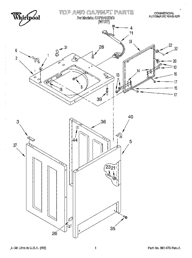 Diagram for CAP2761EW0