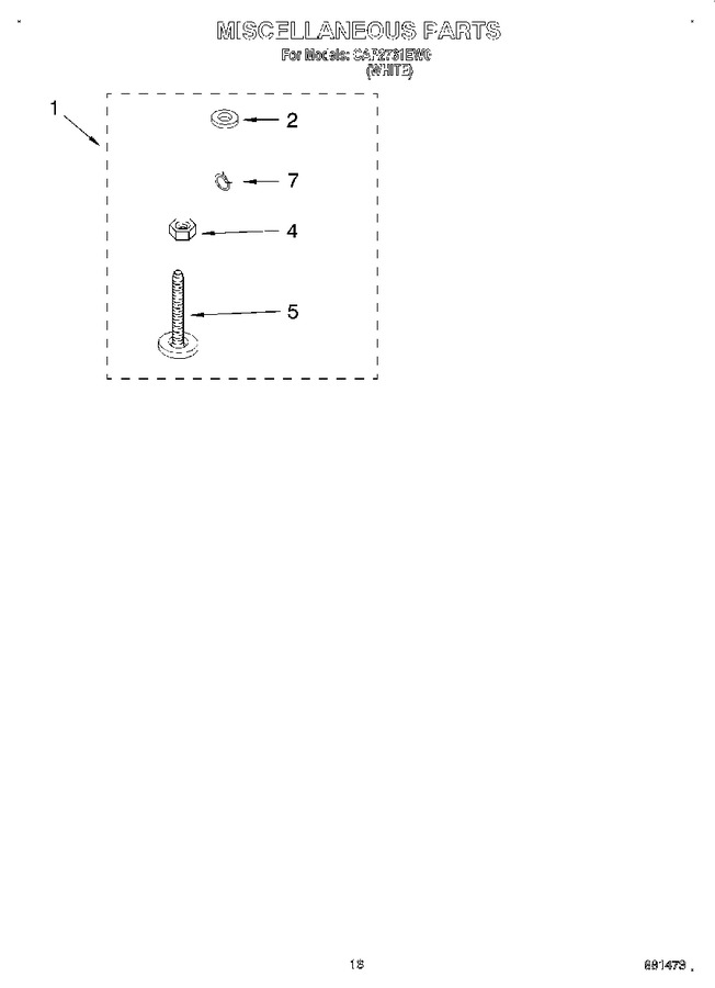 Diagram for CAP2761EW0