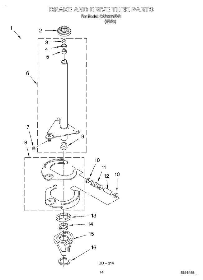 Diagram for CAP2761EW1