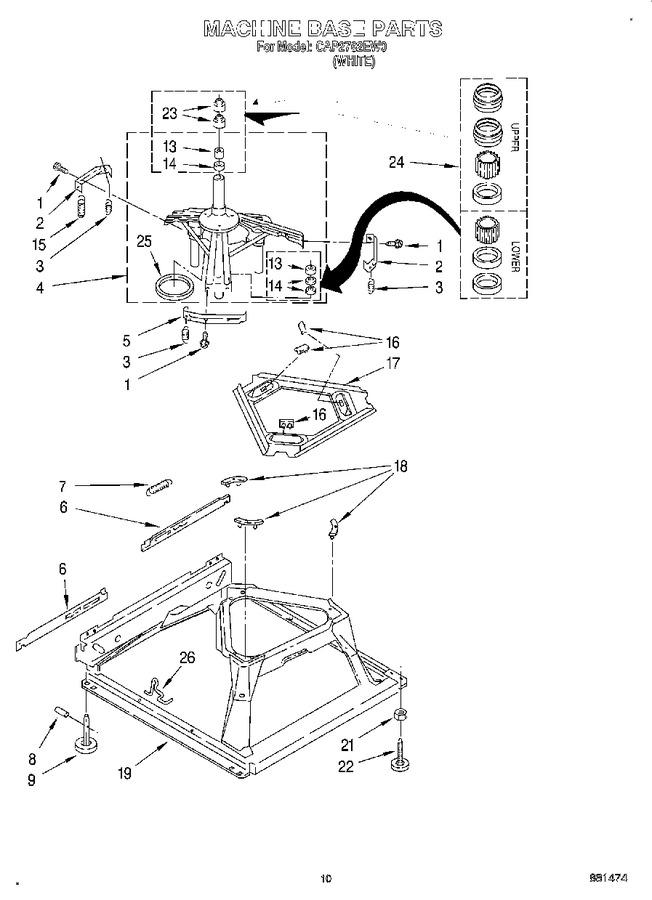 Diagram for CAP2762EW0