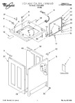 Diagram for 01 - Top And Cabinet, Literature