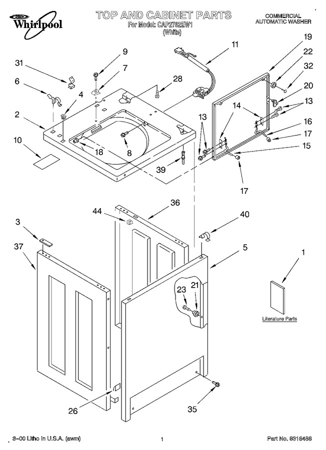 Diagram for CAP2762EW1