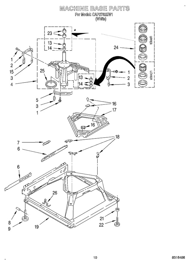 Diagram for CAP2762EW1