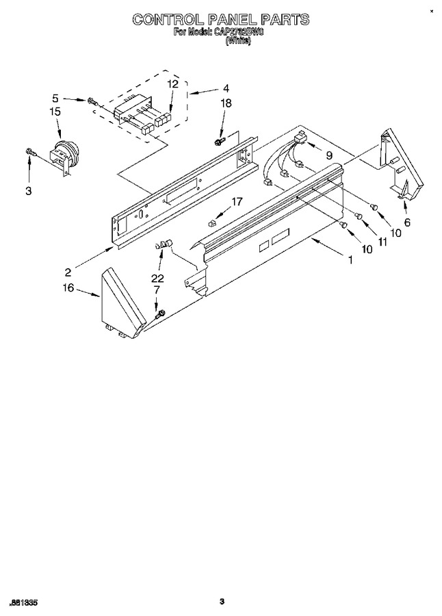 Diagram for CAP2782BW0