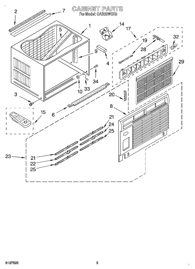 Diagram for CAR30WCK0