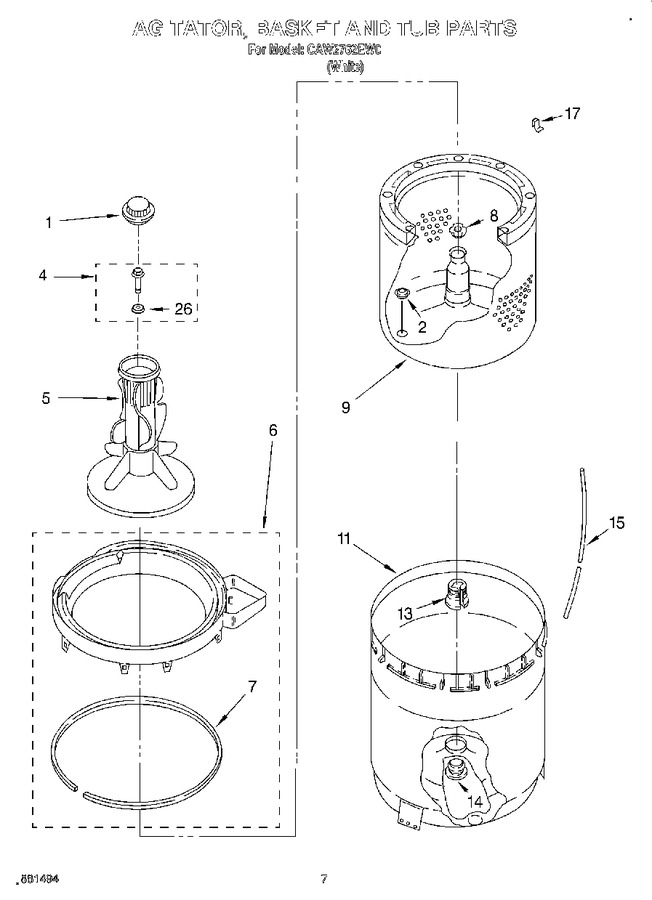 Diagram for CAW2762EW0