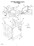 Diagram for 01 - Top And Cabinet Parts