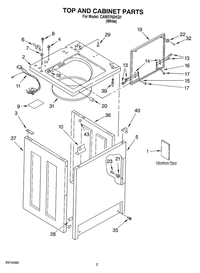 Diagram for CAW2762KQ1