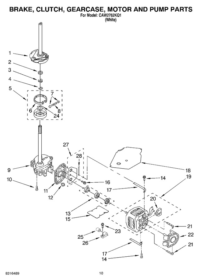 Diagram for CAW2762KQ1