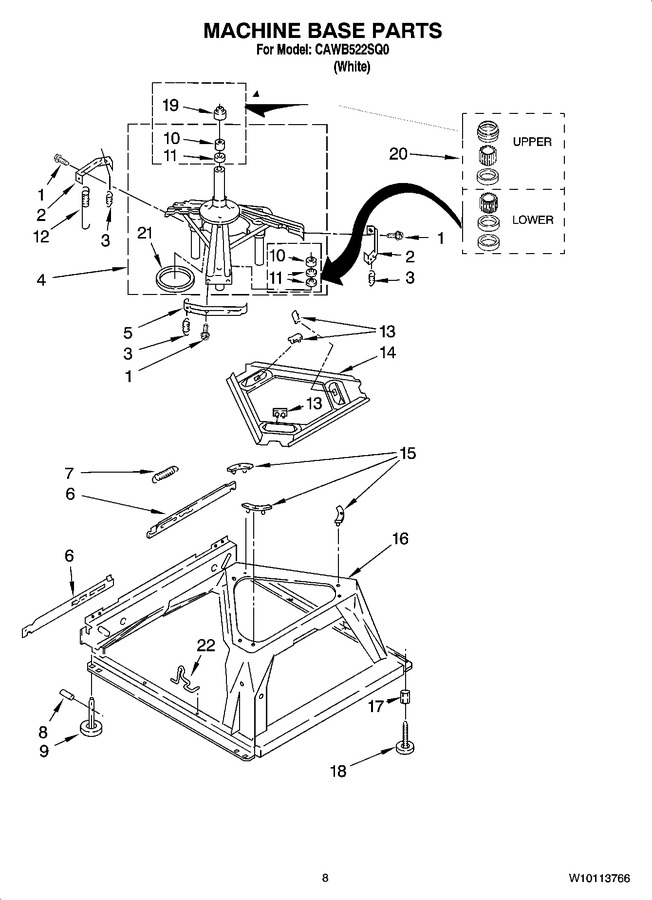 Diagram for CAWB522SQ0