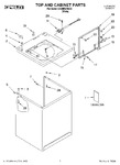 Diagram for 01 - Top And Cabinet Parts