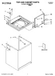 Diagram for 01 - Top And Cabinet Parts