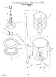 Diagram for 03 - Agitator, Basket And Tub