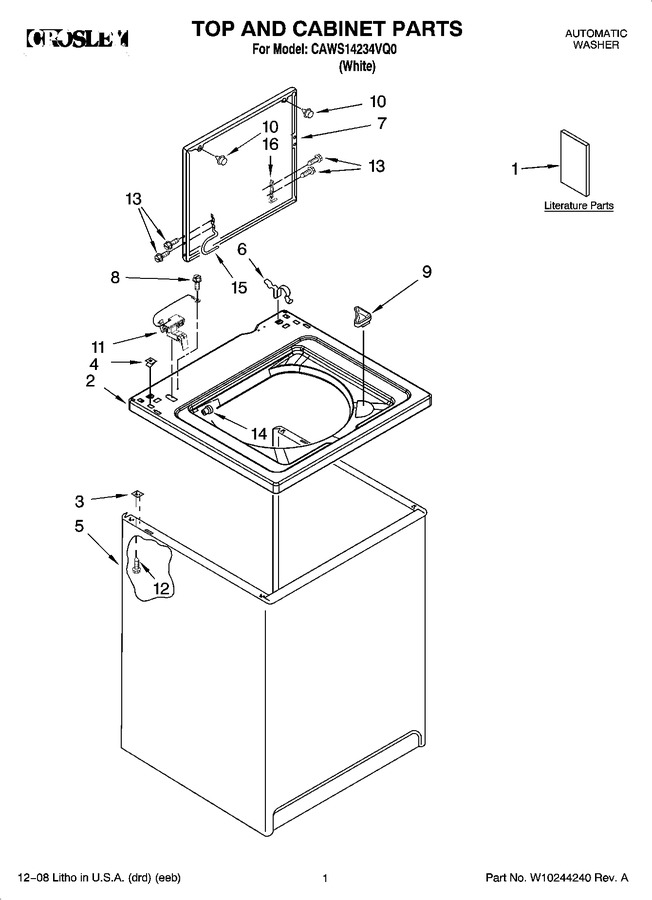 Diagram for CAWS14234VQ0