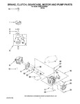 Diagram for 04 - Brake, Clutch, Gearcase, Motor And Pump Parts