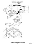 Diagram for 05 - Machine Base Parts