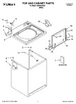 Diagram for 01 - Top And Cabinet Parts