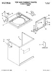 Diagram for 01 - Top And Cabinet Parts