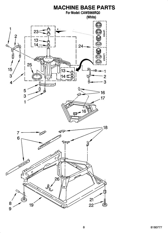 Diagram for CAWS966RQ0