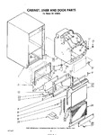 Diagram for 02 - Cabinet, Liner And Door , Lit/optional