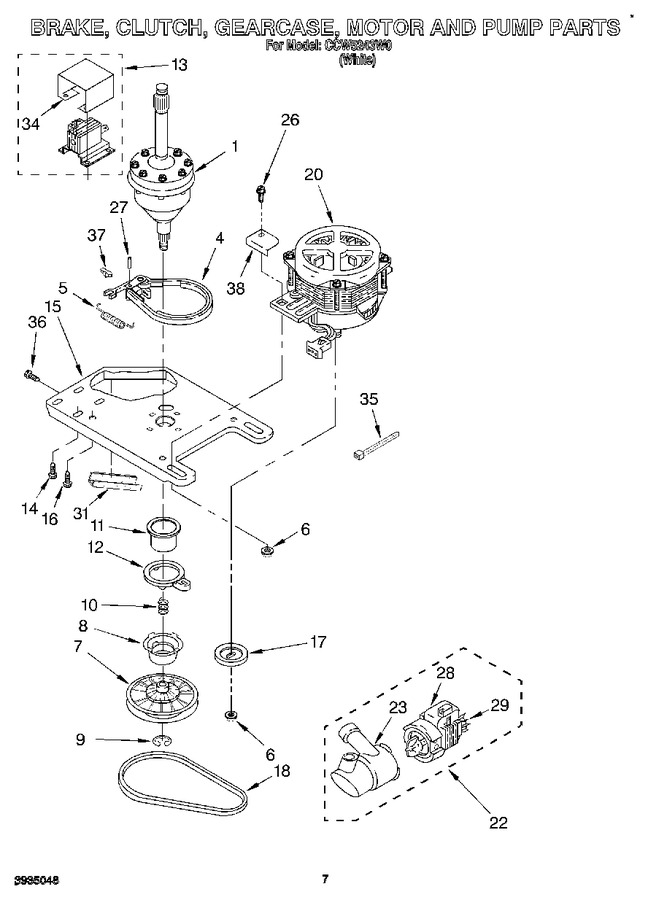 Diagram for CCW5243W0