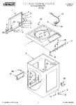 Diagram for 01 - Top And Cabinet