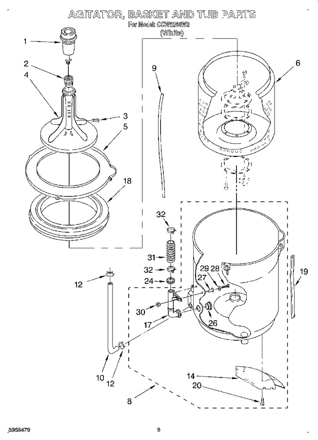 Diagram for CCW5264W3