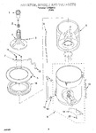 Diagram for 03 - Agitator, Basket And Tub