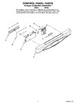 Diagram for 02 - Control Panel Parts