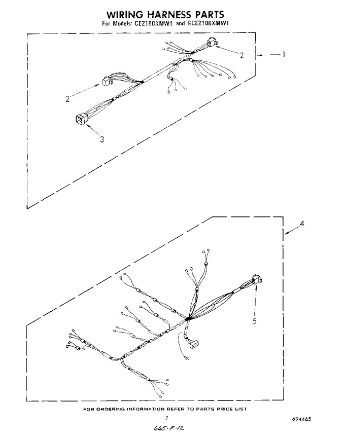 Diagram for GCE2100XMW1