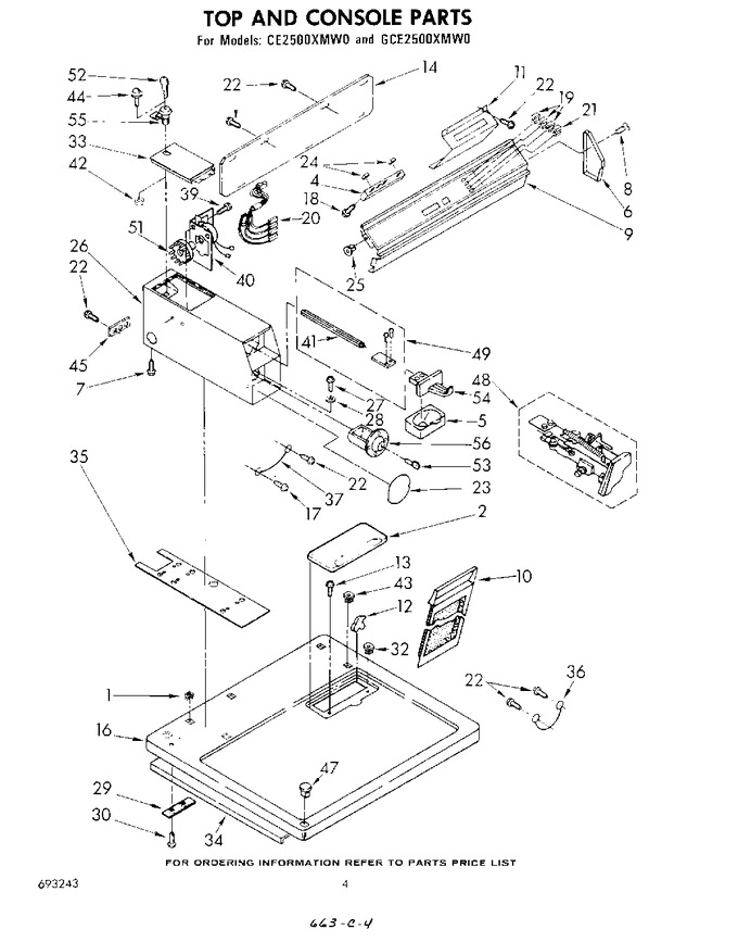 Diagram for CE2500XMW0