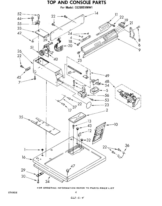 Diagram for CE2500XMW1