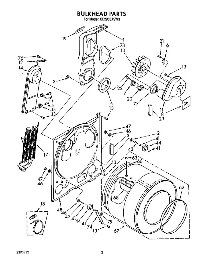 Diagram for CE2950XSN3