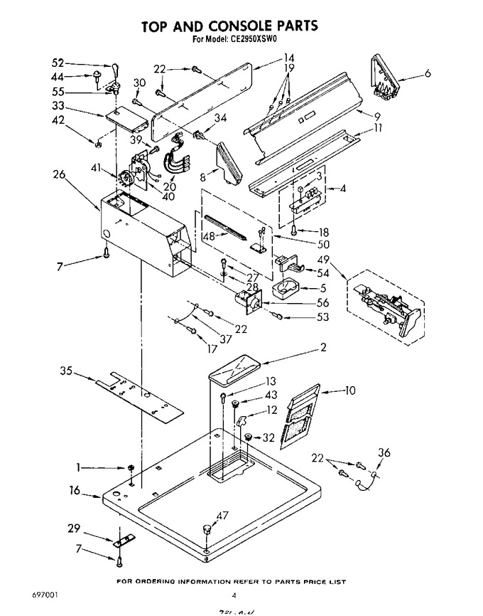 Diagram for CE2950XSW0