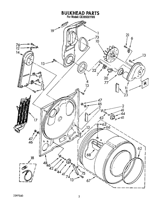 Diagram for CE2950XYW0