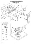 Diagram for 02 - Top And Console Parts