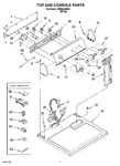 Diagram for 02 - Top And Console Parts