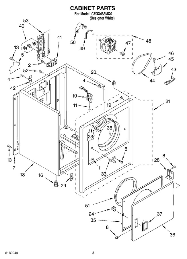 Diagram for CEDX463MQ0