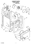 Diagram for 02 - Cabinet Parts