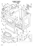 Diagram for 02 - Cabinet Parts