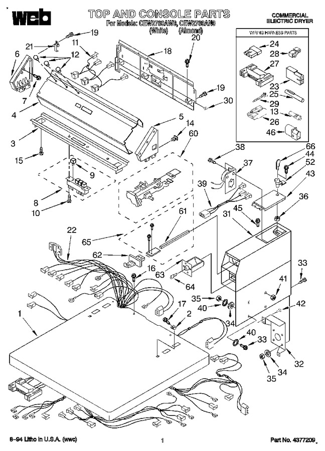 Diagram for CEW2760AW0