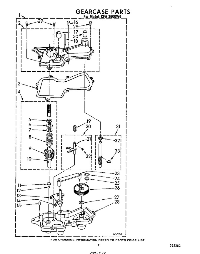 Diagram for CFA2500W6