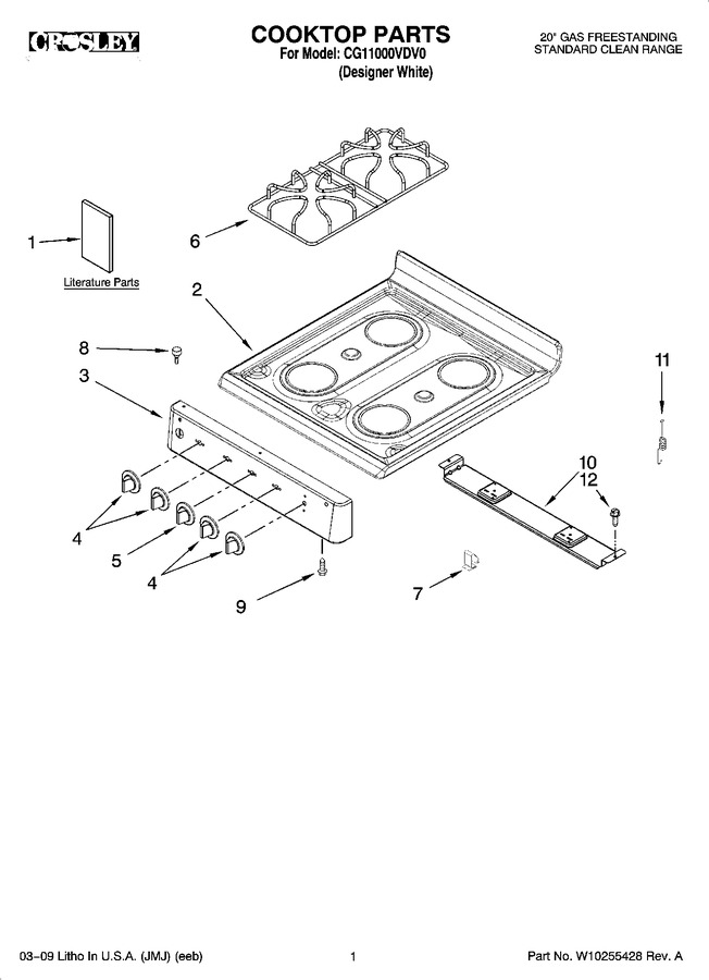 Diagram for CG11000VDV0