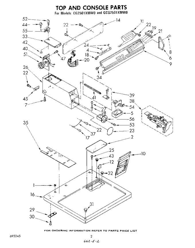 Diagram for CG2501XMW0