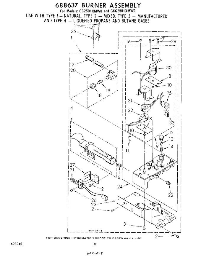 Diagram for GCG2501XMW0